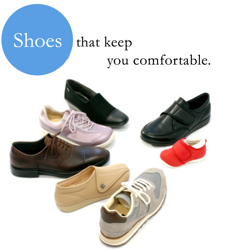 Shoes that keep you comfortable.